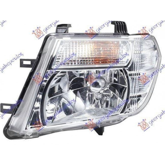 Φανάρι Εμπρός Ηλεκτρικός (Ε) (DEPO) Αριστερό για NISSAN P/U (D40) NAVARA 2WD-4WD 10-15 (26060-5X10B)