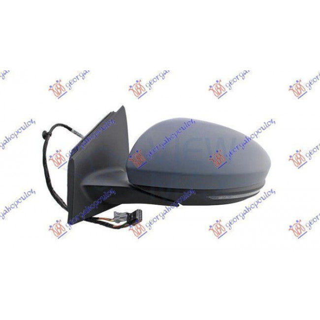 Καθρέφτης Ηλεκτρικός Θερμαινόμενος Ανακλυώμενος Βαφόμενος (με Φλάς & Φώς ΑΣΦΑΛΕΙΑΣ & BLIS) (13pin) (ASHERICAL GLASS) Αριστερό για RENAULT MEGANE H/B-S.W. 15-19 RENAULT MEGANE SDN 16- (963027851R)