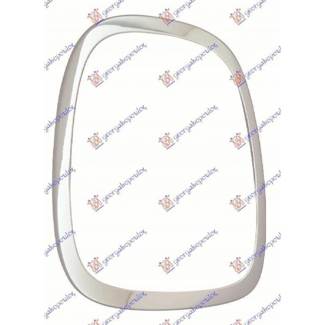 Πλαίσιο Πίσω Φαναριού Χρώμιο Αριστερό για MINI COOPER/ONE (F55/F56) 14- MINI CABRIO (F57) 15- (63217351431)