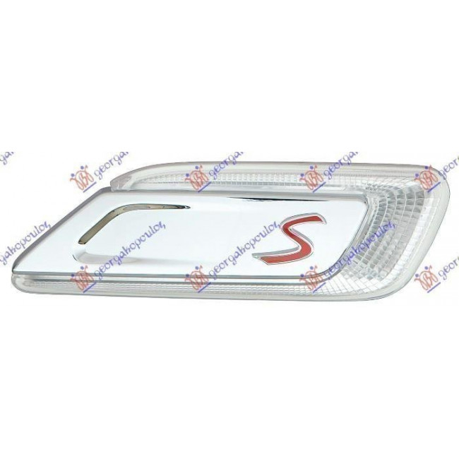 Φλάς Φτερού (Λευκό) S/SD (Ε) Αριστερό για MINI CLUBMAN (F54) 15- (63137358469)