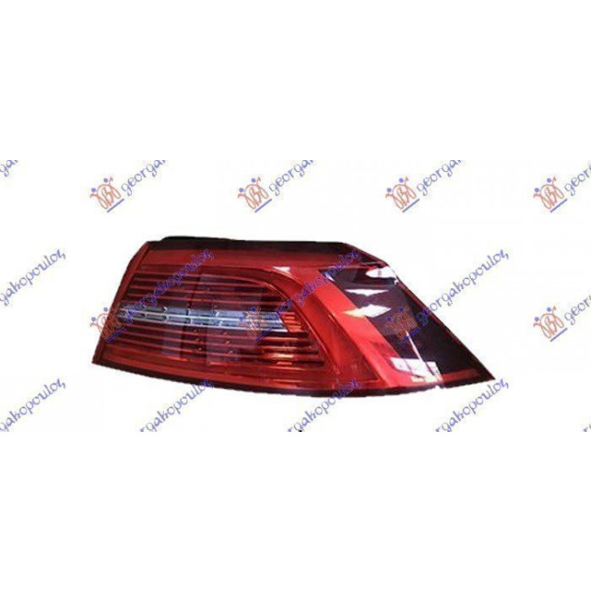 Φανάρι Πίσω Έξω SEDAN LED (Φλάς ΜΕΣΗ) Δεξί για VW PASSAT 15-19 (3G5945208)