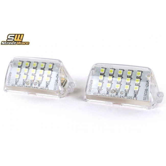 Σετ Φώτα Πινακίδας Πίσω LED Peugeot 206 306 307 - (GRP-15734)