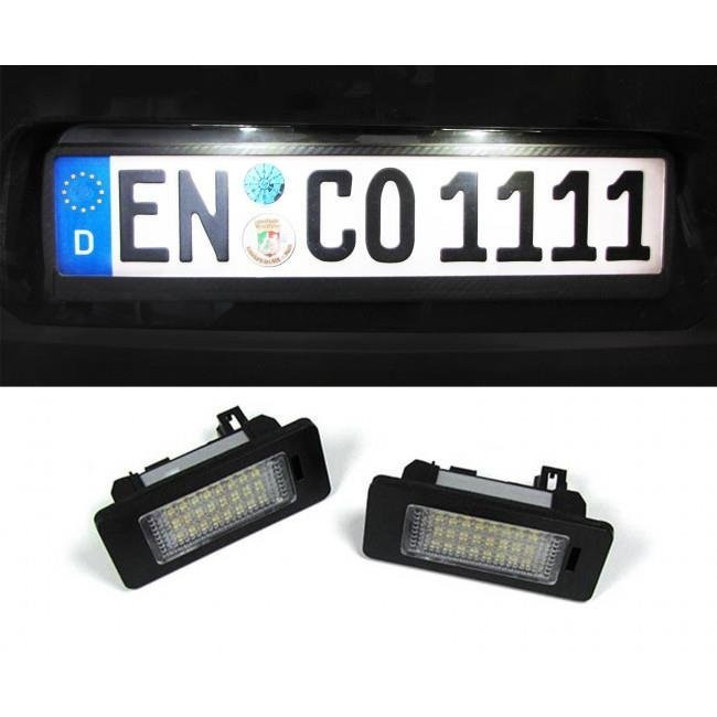 Φώτα Πινακίδας LED Πίσω Audi A4 / A5 / Q5 / TT 07-09 - 2 Τεμ.-  (22066)