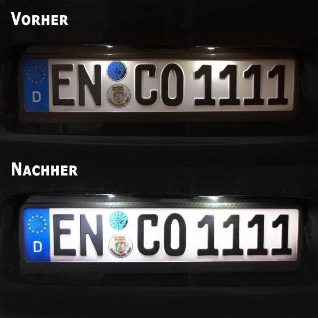 Σετ Φώτα Πινακίδας LED Πίσω Mini Cooper R50 R52 R53 - (GRP-26207)