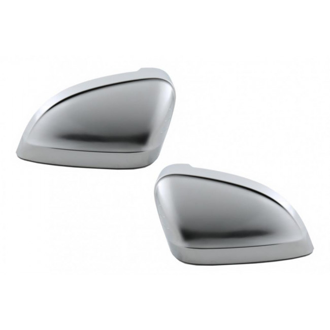 Καπάκια Kαθρεπτών Audi A4 (B9) 15-17 / A5 (F5) - S-Look Ματ Ασημί - 2 Τμχ.  (34208)