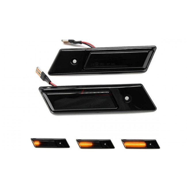 Φλας Πλαϊνά Dynamic LED Smoke Crystal BMW Σειρές 3 (E30 & E36) / 5 (E34) / 7 (E32)  - (GRP-365234)