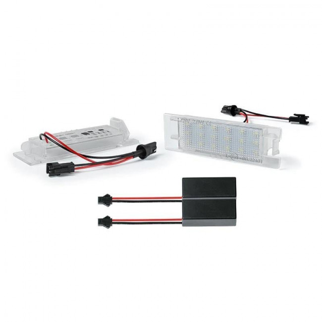 Led Φώτα Πινακίδας Alfa Romeo 147 / 156 / 159 / 166 / Spider / GT / Brera / Mito - 2 Τμχ. - (37399)
