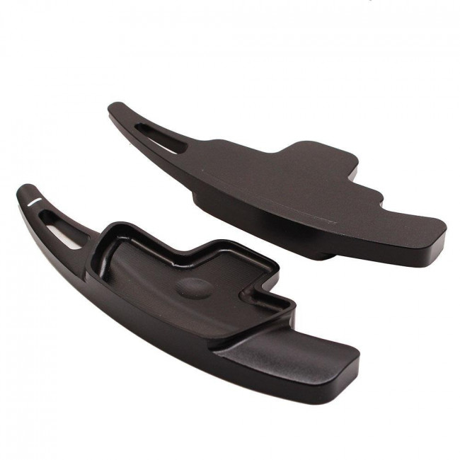 Paddles Αλουμινίου Mercedes Benz - Type B - Μαύρο - 2 Τμχ. - (GRP-94136-BK)