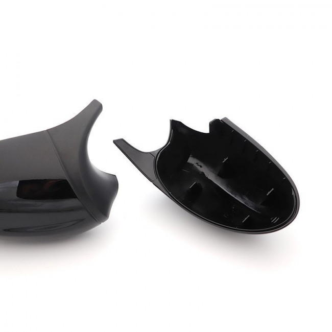 Καπάκια Kαθρεπτών Μ-Look BMW Σειρά 1 - E81 / E82 / E87 / E88 - (2004-2009) / Σειρά 3 - E90 / E91 / E92 / E93 - (2005-2009) - Mαύρα Γυαλιστερά - 2 Τμχ. - (GRP-99105)
