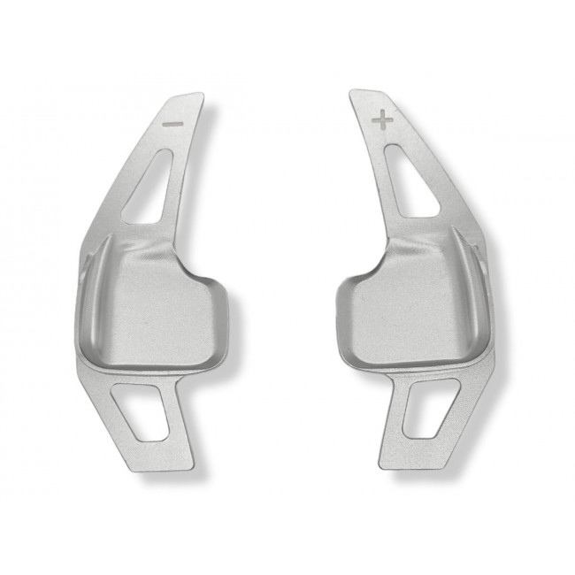 Paddles Tαχυτήτων Αλουμινίου BMW Σειρά 3 / 5 / Χ / Ζ - Ασημί - 2 Τμχ. - (BM35F3010-SI)