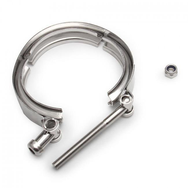 V-Band Clamp Kit Σφιγκτήρας με Φλάντζες - Φ70mm - (GRP-VBK-300-70)
