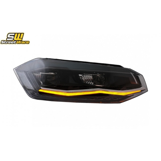 Φανάρια Εμπρός VW Polo AW - Led Dynamic 2018-2020 - (HLVWPOMK6LED)