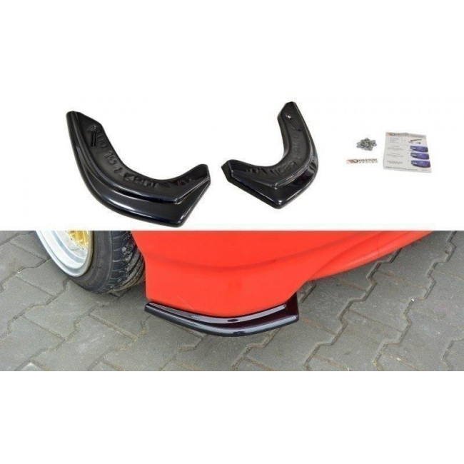 Πλαϊνά πίσω spoiler Maxton Design Honda JAZZ MK1 μαύρο γυαλιστερό - (HO-JA-1-RSD1G)