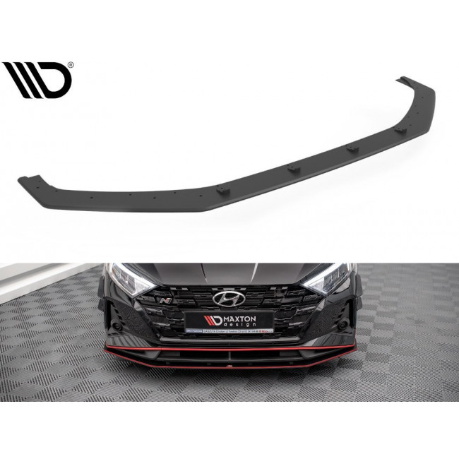 Street Pro Spoiler / Χειλάκι εμπρός προφυλακτήρα Hyundai I20 N Mk3 - (Μαύρη Γραμμή) - 1 Τεμ.- (HYI203NCNC-FD1B)