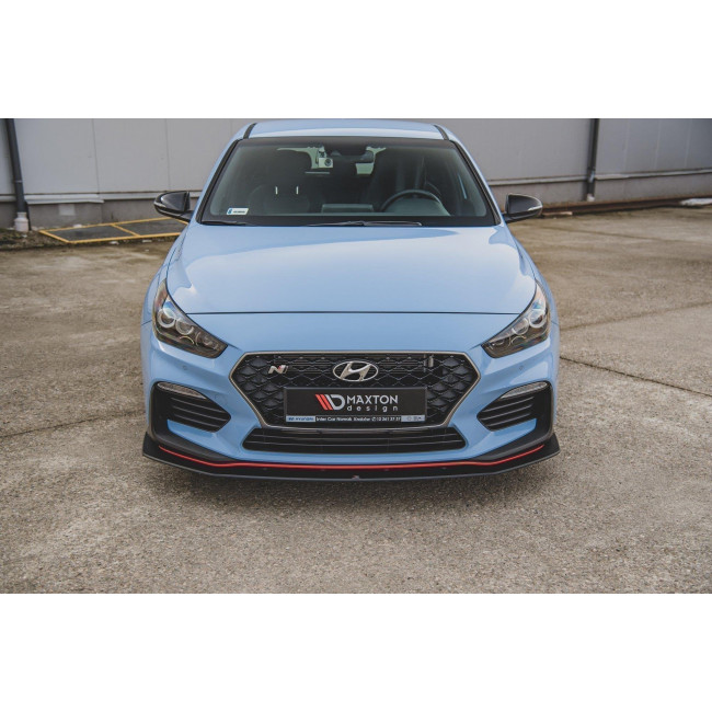 Spoiler / Χειλάκι εμπρός προφυλακτήρα Maxton Design Hyundai I30 N Mk3 Hatchback / Fastback - (HYI303NCNC-FD2B)
