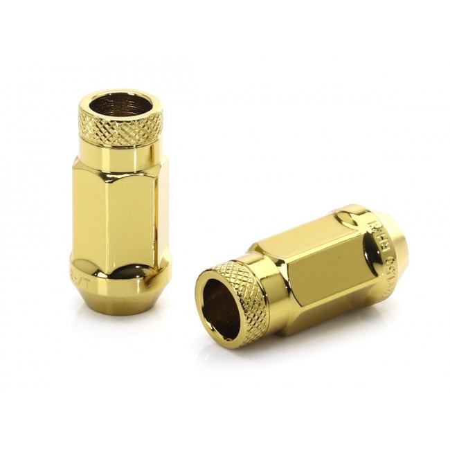 Σετ Παξιμάδια Τροχών Japan Racing JN1 κωνικά 60° ατσάλινα χρυσά Μ12Χ1,5 - (JN1-1215GD)