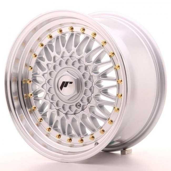 Ζάντα Αλουμινίου Japan Racing - JR9 - 16x8 - ET25 - 5x100/114,3 - Silver w/Machined Lip - 1 Τμχ. (JR91680542574S)