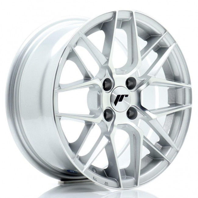 Ζάντα Αλουμινίου Japan Racing - JR28 - 15x7 - ET38 - 4x100 - Silver Machined Face - 1 Τμχ. (JR2815704H3867SM)