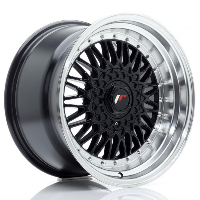 Ζάντα Αλουμινίου Japan Racing - JR9 - 17x10 - ET20 - 5x112/120 - Gloss Black w/Machined Lip - 1 Τμχ. (JR9171092074GB)