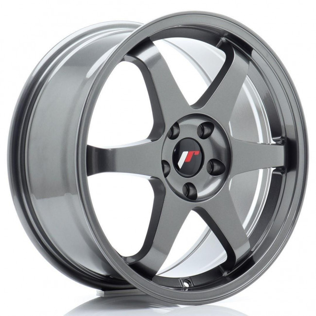 Ζάντα Αλουμινίου Japan Racing - JR3 - 18x8 - ET40 - 5x114,3 - Gun Metal - 1 Τμχ. (JR318805H4067GM1)