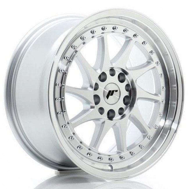 Ζάντα Αλουμινίου Japan Racing - JR26 - 17x8 - ET35 - 4x100/114 - Silver Machined Face - 1 Τμχ. (JR26178043567SM1)