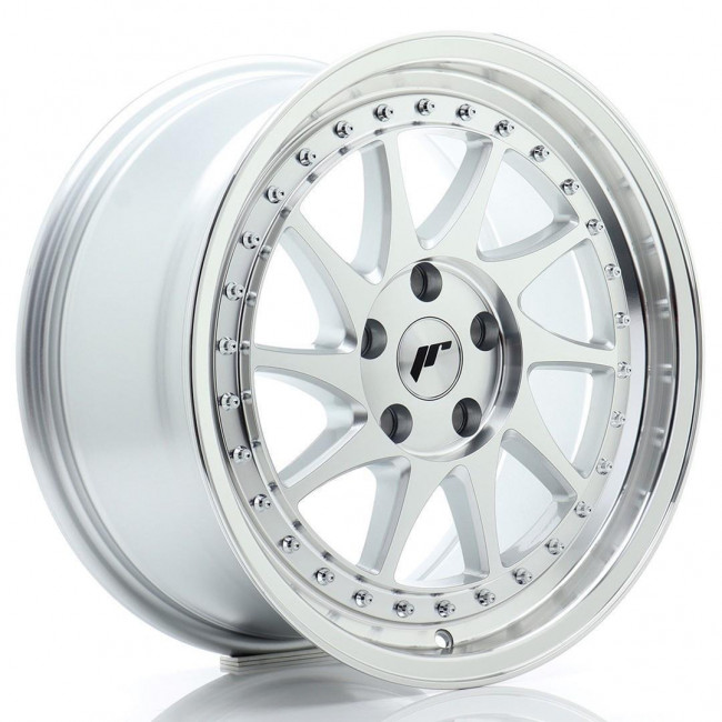 Ζάντα Αλουμινίου Japan Racing - JR26 - 17x8 - ET35 - 5x112 - Silver Machined Face - 1 Τμχ. (JR2617805L3566SM1)