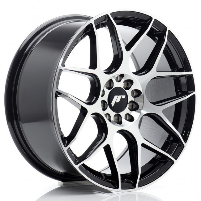 Ζάντα Αλουμινίου Japan Racing - JR18 - 17x8 - ET35 - 5x100/114 - Black Machined Face - 1 Τμχ. (JR181780F253567GBM1)