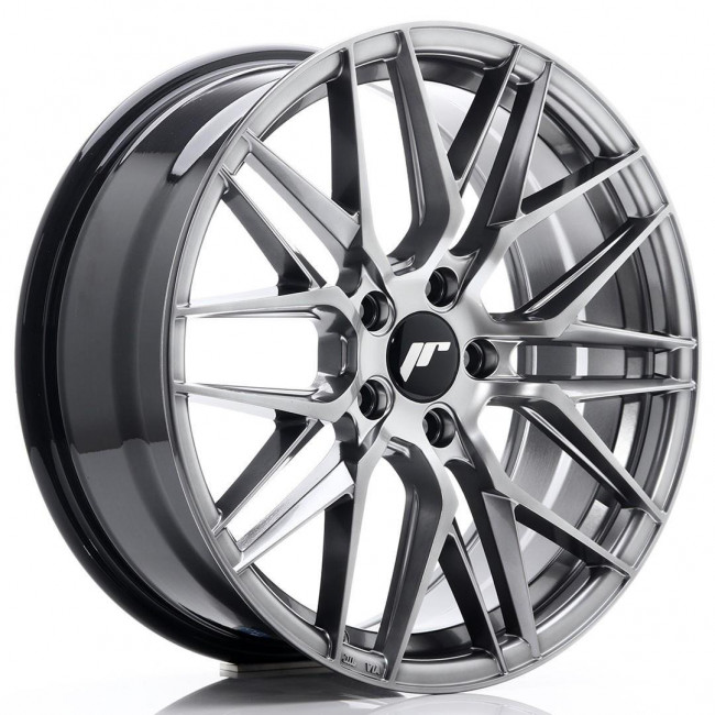 Ζάντα Αλουμινίου Japan Racing - JR28 - 18x7,5 - ET40 - 5x100 - Hyper Black - 1 Τμχ. (JR2818755K4067HB)