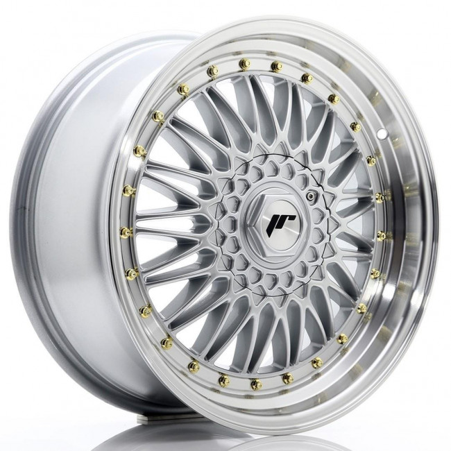 Ζάντα Αλουμινίου Japan Racing - JR9 - 18x8 - ET35 - 5x112/120 - Silver w/Machined Lip - 1 Τμχ. (JR91880MP3574S)