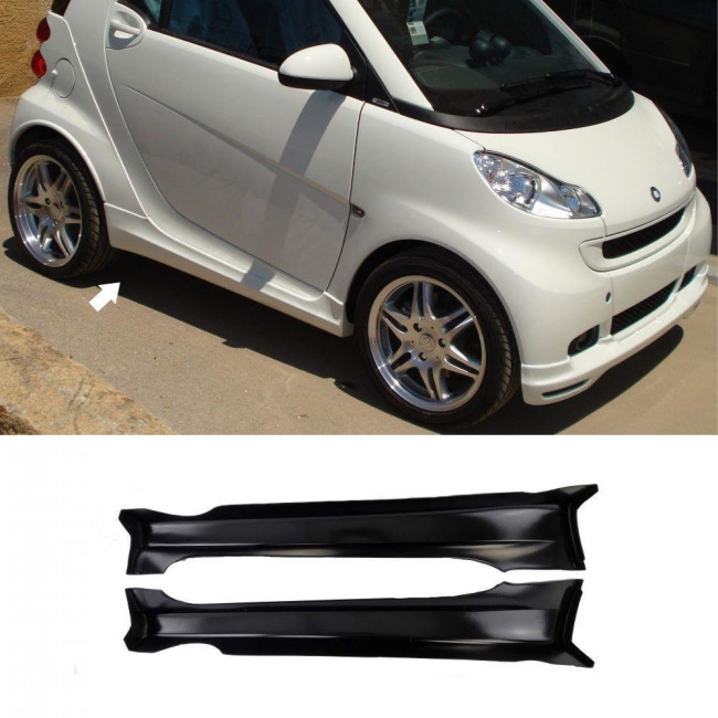 Μασπιέ Smart Fortwo 451 (2007-2014) Look Brabus - 2 Τμχ. - (K135-003)