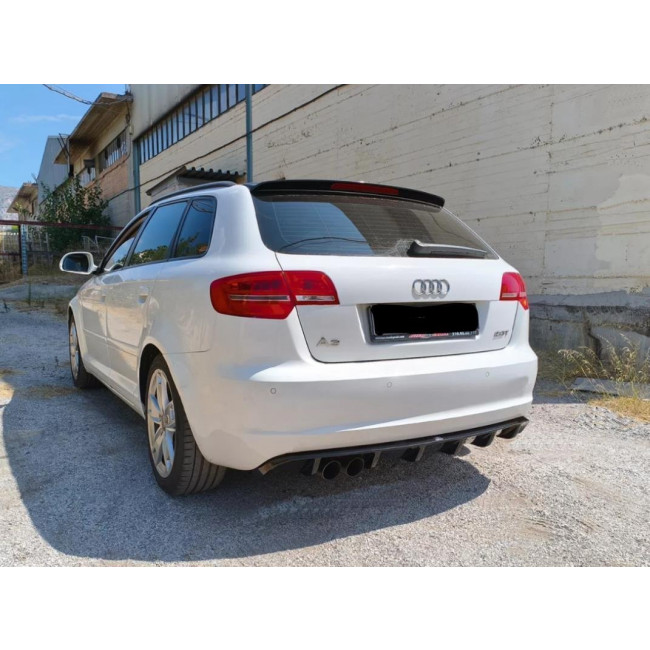 Διαχυτης / Diffuser Audi A3 8P Sportback (2008-2012) - Μαύρο Γυαλιστερό - (K151-002)
