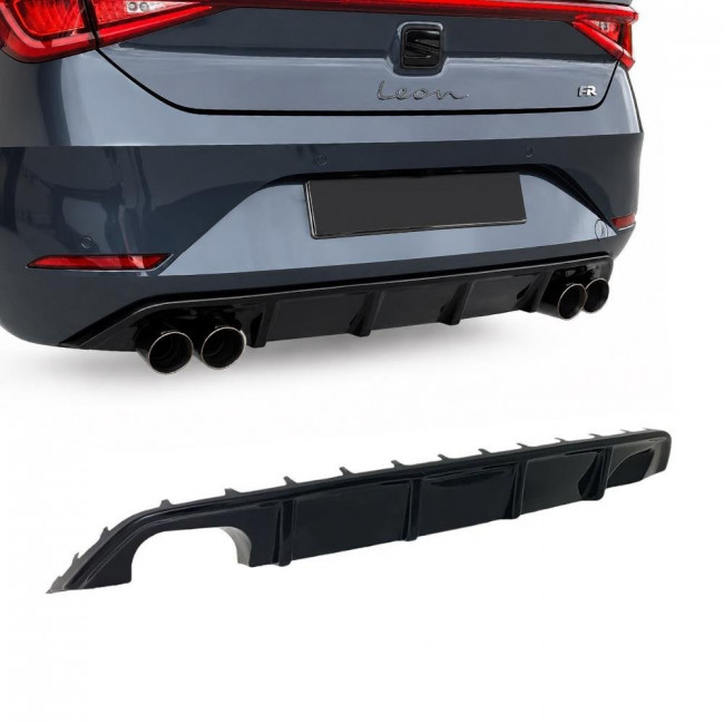 Διαχύτης / Diffuser Seat Leon FR (KL) (2020 - ) Μαύρο Γυαλιστερό - 1 Τμχ. - (K181-004)