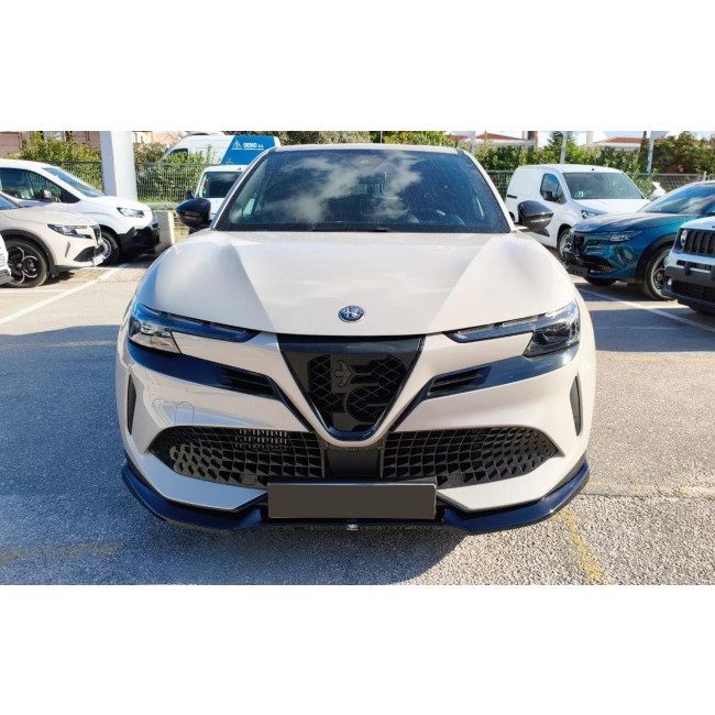 Σπόιλερ / Χειλάκι Εμπρος Προφυλακτήρα Alfa Romeo Junior (2024-) - Μαύρο Γυαλσιτερό - (K227-001)