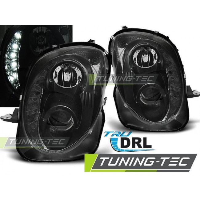 Φανάρια Εμπρός Alfa Romeo MiTo ΄DRL΄ - Μαύρα - 2 Τμχ. (LPAR06)