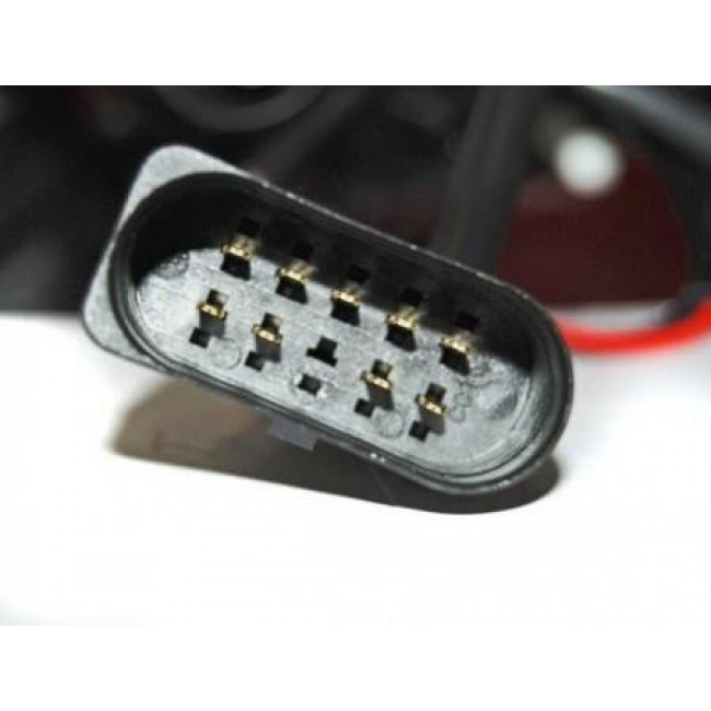 LED Φανάρια Dayline Εμπρός Audi TT (8N) - 1998-2006 -  Μαύρα - 2 Τεμ - (LPAU50)