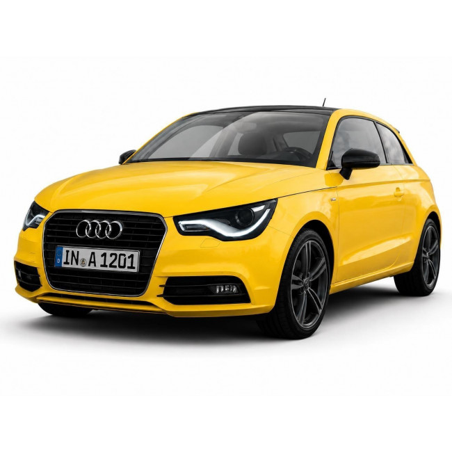 Φανάρια DRL Led Μπροστά Audi A1 (8X) - (2010-2014) - Μαύρα - 2 Τμχ. - (LPAUD5)