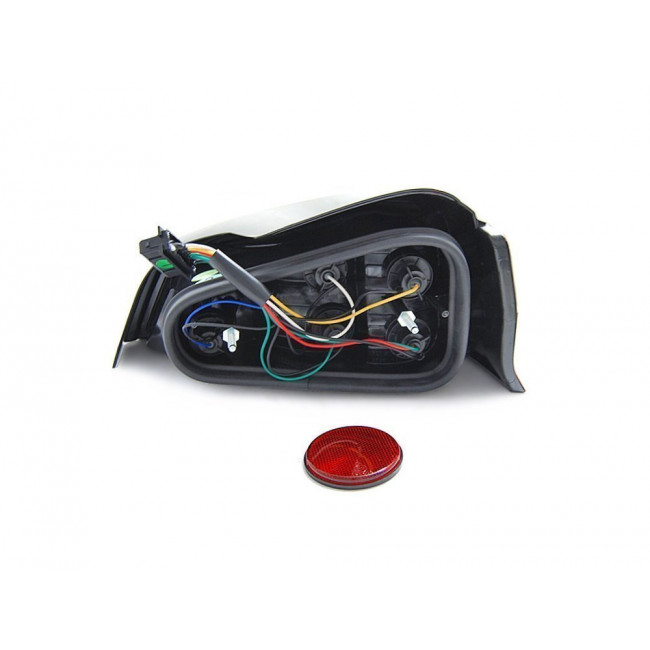 Φανάρια Πίσω Peugeot 106 (1996-2003) - Φιμέ /  Κόκκινο - 2 Τμχ. - (LTPE18)