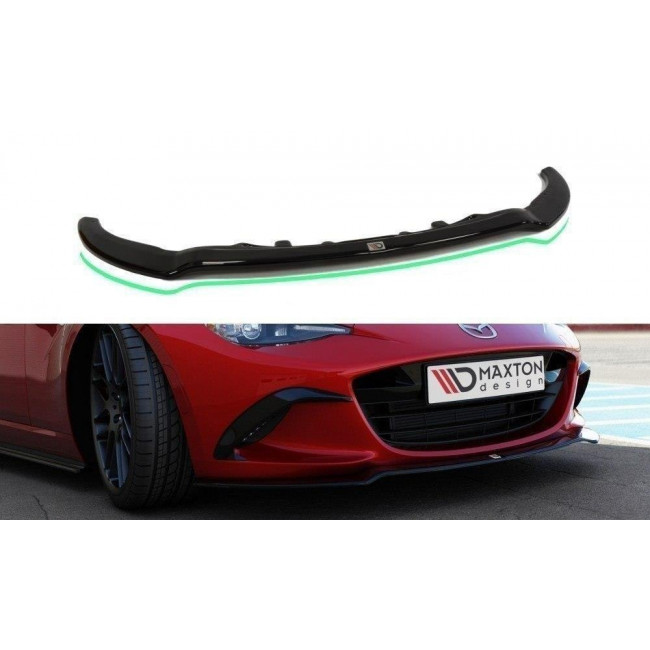 Spoiler / Χειλάκι εμπρός προφυλακτήρα Maxton Design Mazda MX-5 IV Carbon Look - (MA-MX5-4-FD2C)
