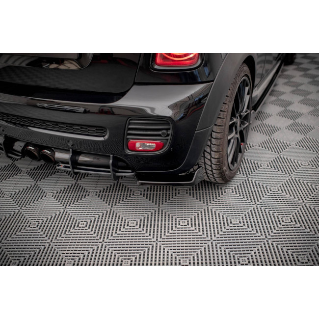 Πλαϊνά πίσω spoiler Maxton Design Mini Cooper John Cooper Works R56 (2006-2010) Μαύρο Γυαλιστερό - 2 Τμχ.-(MC-S-2-56-JCW-RSD1G)