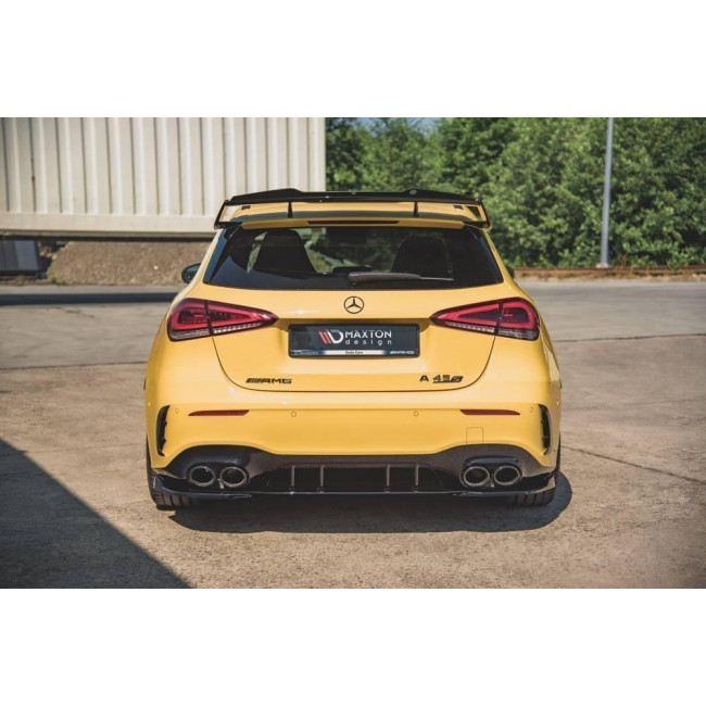 Spoiler / Αεροτομή Maxton Design Mercedes-AMG A45 S (W177) - Aero Pack - Μαύρο Γυαλιστερό - (ME-A-177-45-CAP1G)