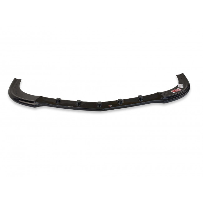 Spoiler / Χειλάκι Εμπρός Προφυλακτήρα Maxton Design Mercedes Benz C-CLASS (W204) - AMG C63 - Μαύρο Γυαλιστερό - (ME-C-204-AMG-FD1G)