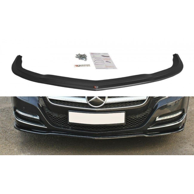 Spoiler / Χειλάκι εμπρός προφυλακτήρα Maxton Design Mercedes Benz CLS C218 Carbon Look - (ME-CLS-218F-FD1C)