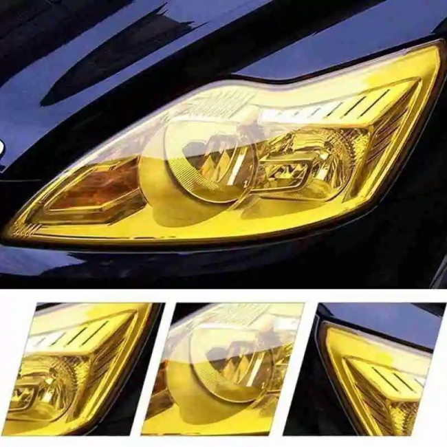 Μεμβράνη Φαναριών Κίτρινο Fluo 1,20*30 - 1 Τμχ. - (1005003273917979-120)