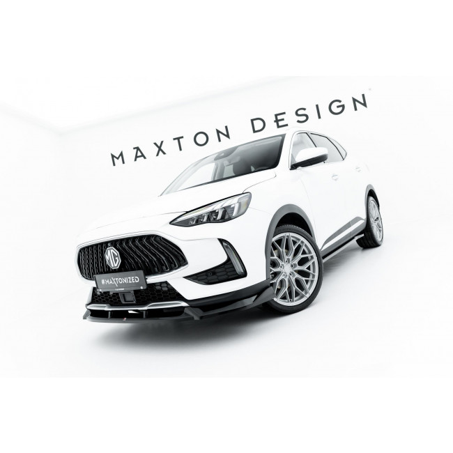 Spoiler / Χειλάκι Εμπρός Προφυλακτήρα Maxton Design MG HS Mk1 Facelift (2020-2025) - Μαύρο Γυαλιστερό - (MG-HS-1F-FD1G)