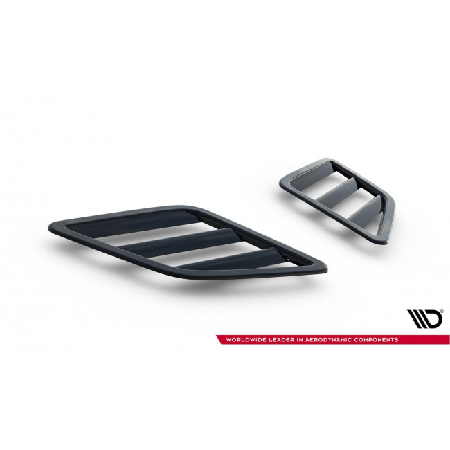 Αεραγωγός Καπό Maxton Design Renault Megane 3 RS / Ford Focus MK3, Fiesta MK7 / Honda Civic Typr R / Opel Corsa D OPC - Μαύρο Γυαλιστερό - (OP-CO-D-OPC-BV-1G)
