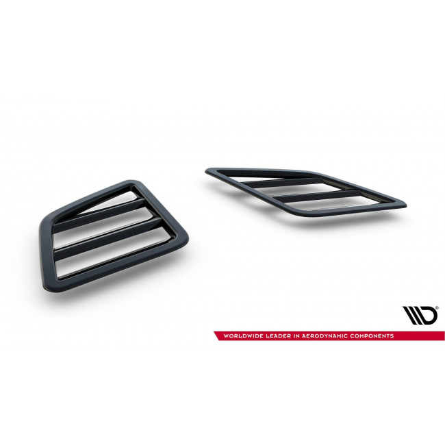 Αεραγωγός Καπό Maxton Design Renault Megane 3 RS / Ford Focus MK3, Fiesta MK7 / Honda Civic Typr R / Opel Corsa D OPC - Μαύρο Γυαλιστερό - (OP-CO-D-OPC-BV-1G)
