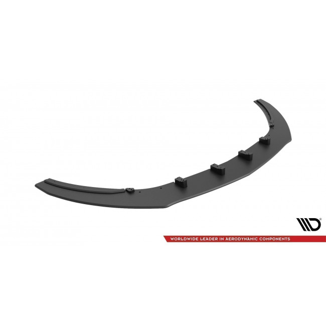 Spoiler / Χειλάκι Εμπρός Προφυλακτήρα Maxton Design Opel Astra J - GTC & OPC-LINE- Μαύρο Matt- (OPASJGTCOPCLINECNC-FD1B)