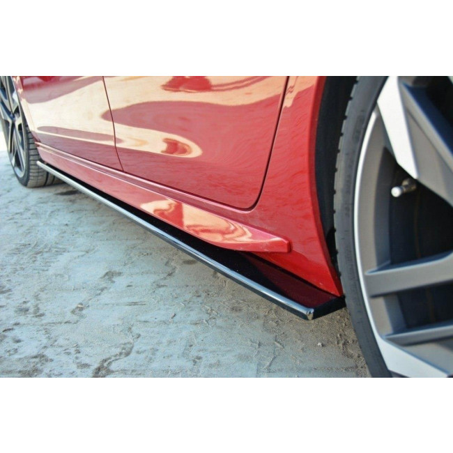 Πρόσθετα Πλαϊνά Μαρσπιέ Maxton Design Peugeot 308 II GTI μαύρο σαγρέ - (PE-308-GTI-SD1T)