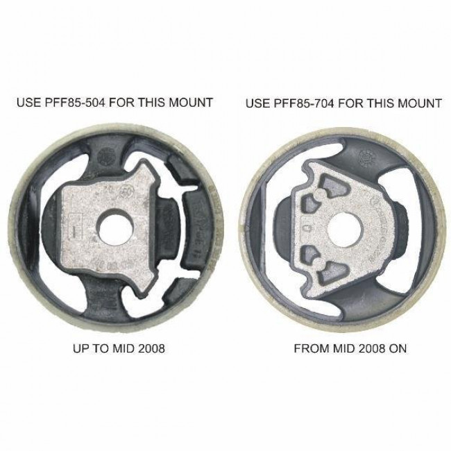 Powerflex Συνεμπλόκ Βάση Μηχανής Εμπρός Κάτω Audi A3 (8P), TT (8J) / Seat Leon (1P) /Skod Octavia (1Z) / VW Golf 5 & 6 - 1 τμχ. - (PFF85-504P)