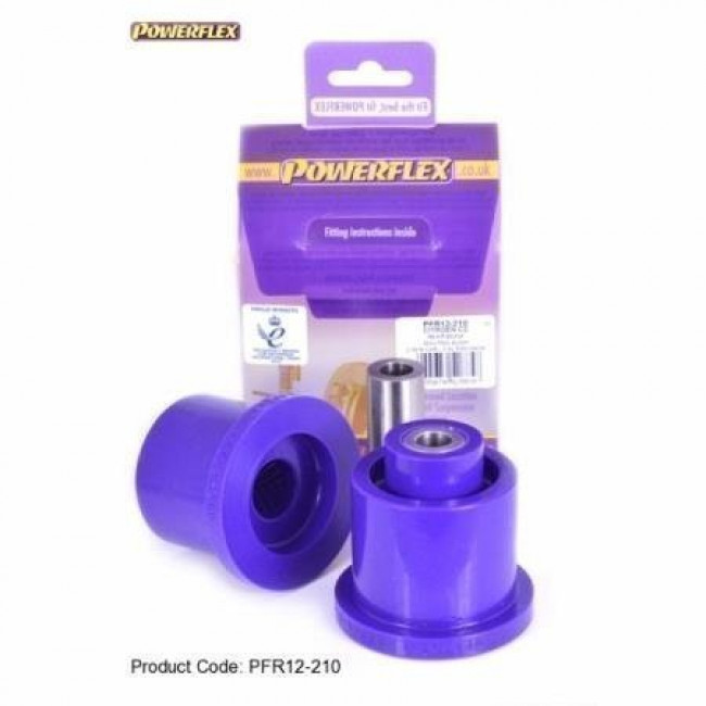 Powerflex Συνεμπλόκ άξονα πρός σασί πίσω άξονα για Citroen C2 (2003-2009) - 2 τμχ. - (PFR12-210)